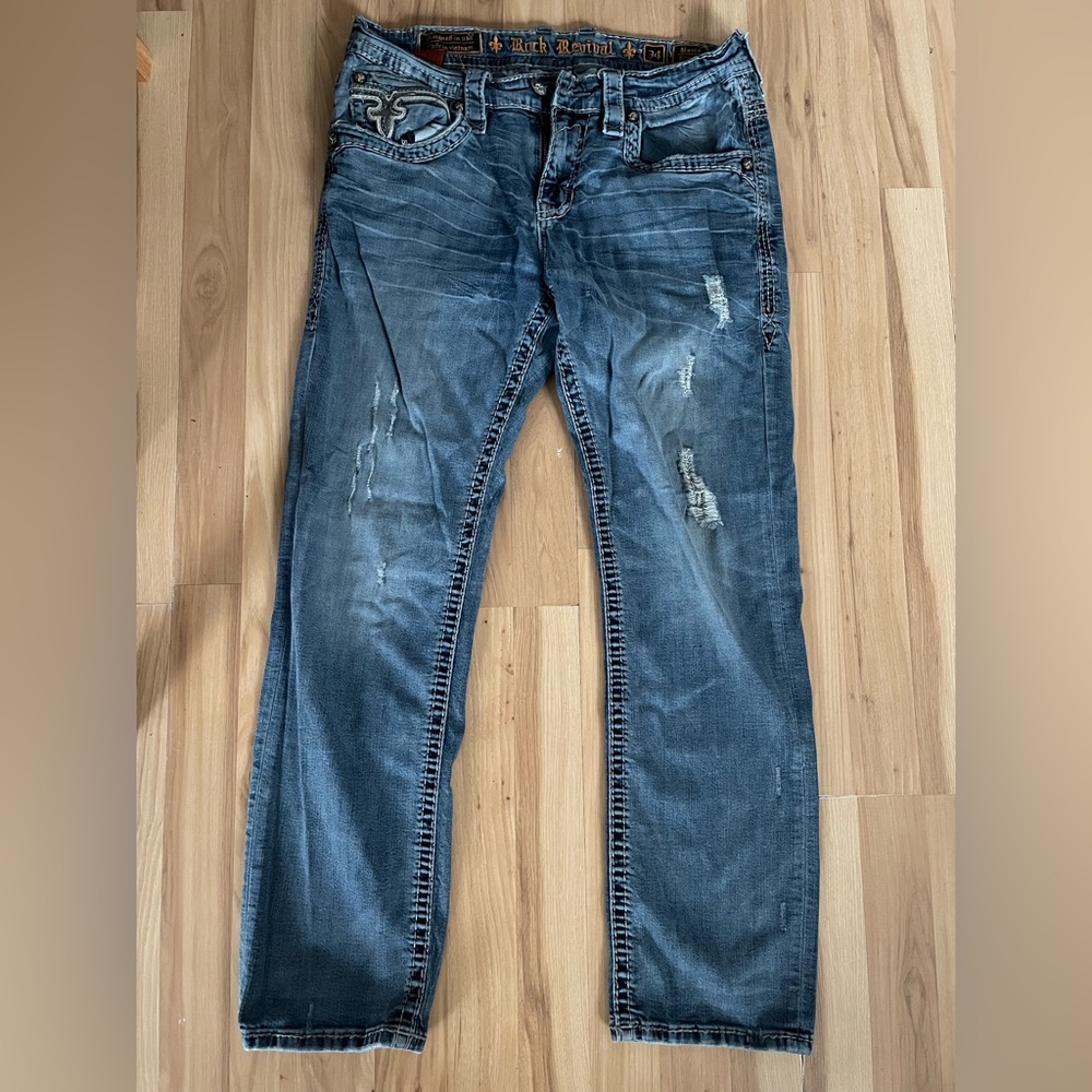 Men’s size 34R Rock Revival Jeans